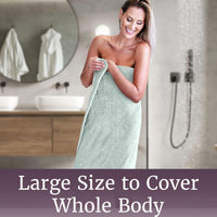Rio 8 Piece 100% Cotton Towel Set - White & Silver view 42