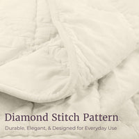 2PC Velvet Twin Quilt Set view 16