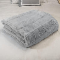 Faux Fur Blanket - 60x80-Inch Queen Size Throw Blanket view 11