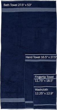 8PC Bathroom Towels Set view 6