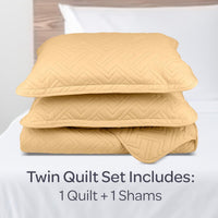 2-Piece Twin Quilt Set, Black. view 51