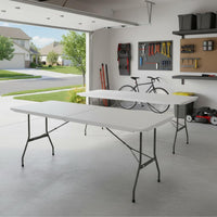 Indoor/Outdoor Portable Folding Table, Black, 2.5ft view 49
