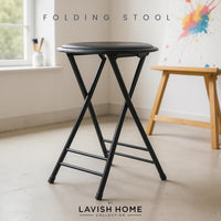 Folding Stool - Portable Backless Stool with 225lb Capacity view 12