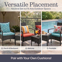 Gray Outdoor Patio Set view 5