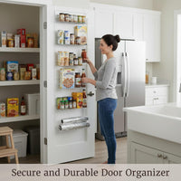 Over the Door Organizer, (L) 19” x (W) 5” x (H) 56-64” view 3