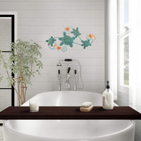Sea Turtles Wall Art with Shells and Starfish view 4
