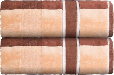 2-Piece Towel Set - 35x70in Extra Large Bath Towels