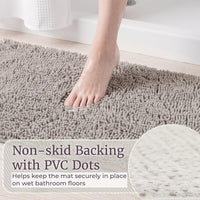 Bath Mat - 58x24-Inch Bathroom Runner, 2' x 4'10" (Rectangular) view 4