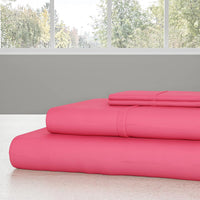 3-Piece Brushed Microfiber Twin Sheet Set, Polyester view 2
