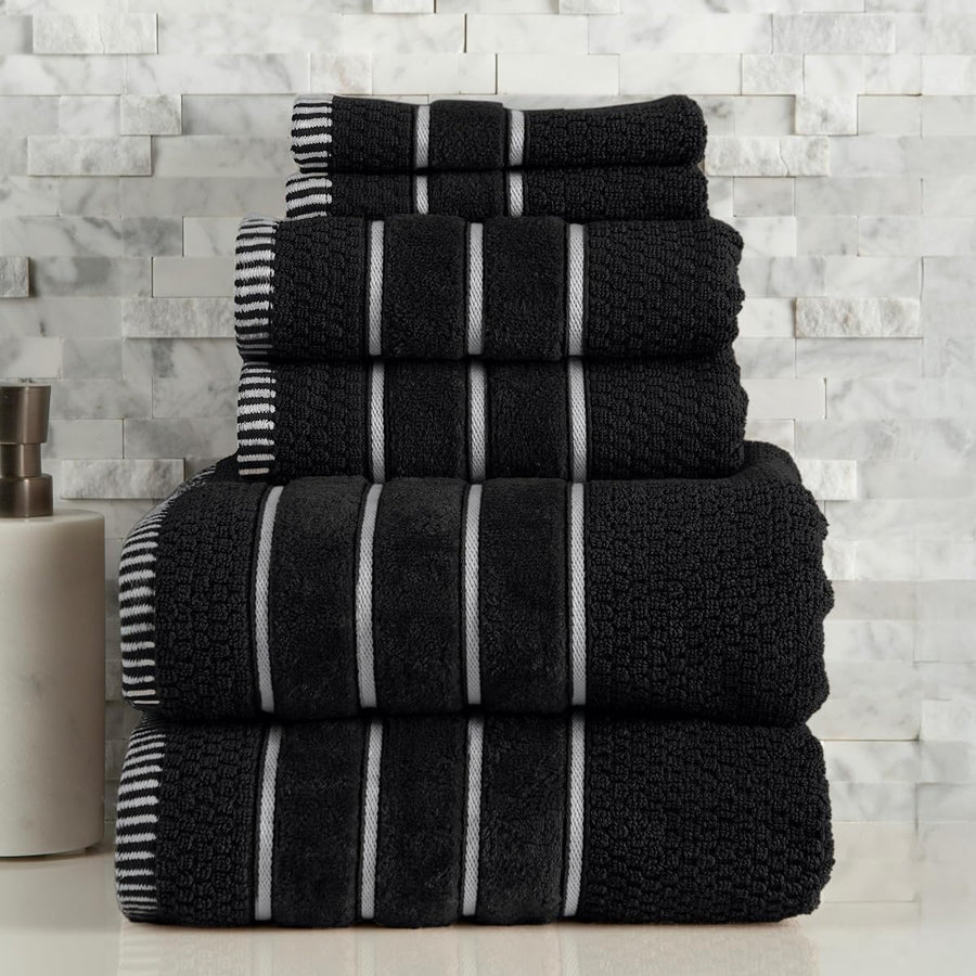 Luxury Cotton Towel Set, 27.5"x 53.5"x0.25" &mdash; Lavish Home