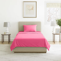3-Piece Brushed Microfiber Twin Sheet Set, Purple view 76