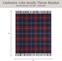 Throw Blanket - 50x60 Soft Cashmere-Like Acrylic view 3