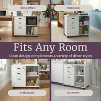 3 Drawer File Cabinet with Lock view 5