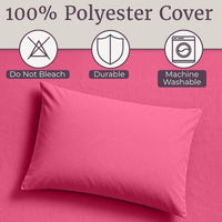 3-Piece Brushed Microfiber Twin Sheet Set, Purple view 80
