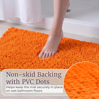 2 Piece Bathroom Rug Set, 1'5" x 2' (Rectangular) view 4