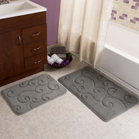 Bathroom Rug Set of 2, large, small view 3