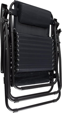 Zero Gravity Chairs - Set of 2 Outdoor Chairs with Side Tables view 4