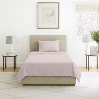 3-Piece Brushed Microfiber Twin Sheet Set, Purple view 13