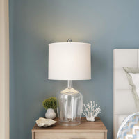 Table Lamps - Set of 2 Cloche Style Glass Modern Farmhouse view 6