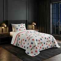 2-Piece Twin Quilt Set, Multicolor. view 14
