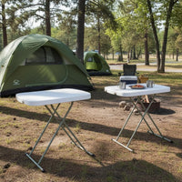 Indoor/Outdoor Portable Folding Table, Black, 2.5ft view 31