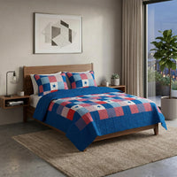Full/Queen Caroline Patriotic Quilt Set, 3-Piece-Set view 5