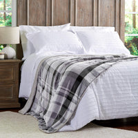 Poly Fleece Sherpa Throw view 8