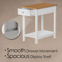 End Table with Drawer view 5