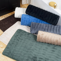 Microfiber Memory Foam Bath Mat, Mocha view 5