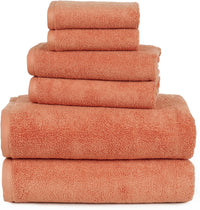 100 Percent Cotton Towel Set, Zero Twist, 29"x55"x.25" view 5