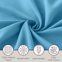 3-Piece Brushed Microfiber Sheet Set - Wrinkle, Stain view 4