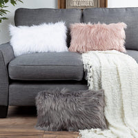 Decorative Pillows, 12" x 20", Gray view 5