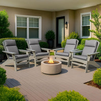 Outdoor Chair Cushions Set of 2-45x21.5x3in High Back Outdoor view 12