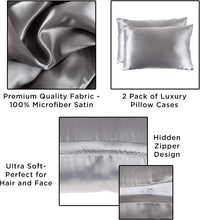Satin Microfiber Pillowcases for Hair & Skin view 3
