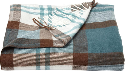 Bristol Plaid Soft Blanket-Oversized, Luxuriously Fluffy