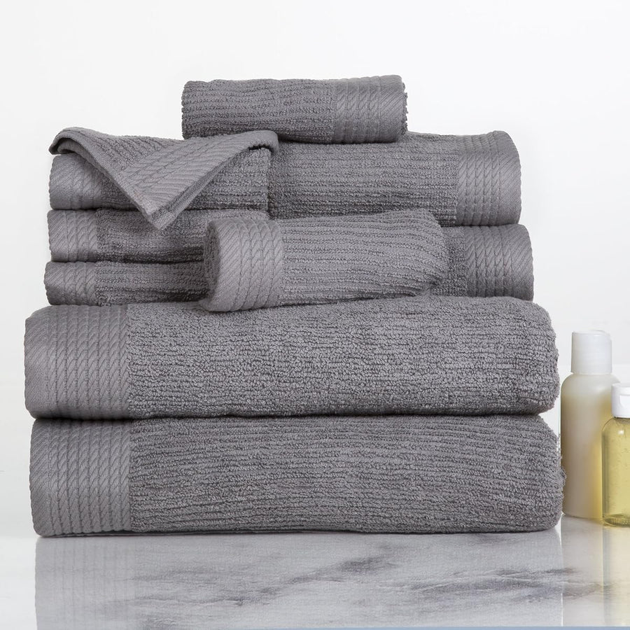 10PC Bathroom Towels Set &mdash; Lavish Home
