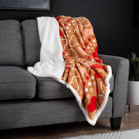 Reversible Fleece Blanket, 50" x 60" view 4