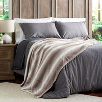 Faux Fur Throw Blanket- Luxurious, Soft view 4