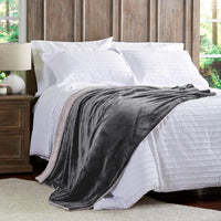 Plush Woven Sherpa Blanket, 70 inch view 5