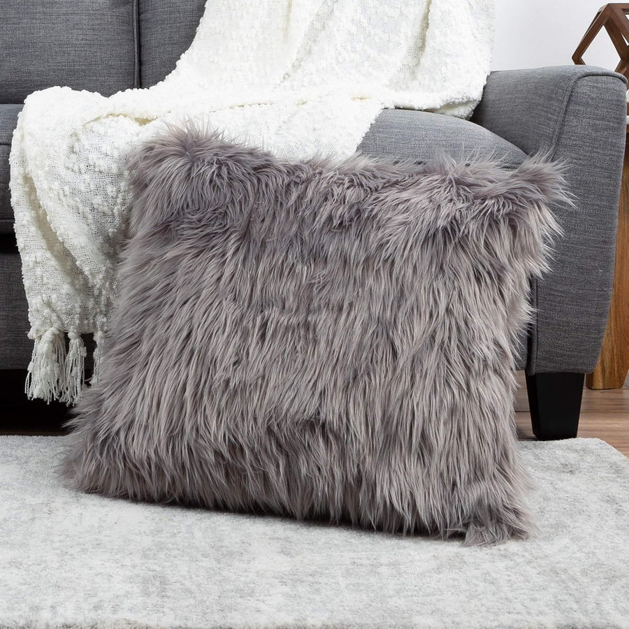 Decorative Pillows, 22 x 22, Gray &mdash; Lavish Home