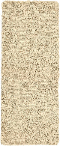 Memory Foam Shag Bath Mat (24x58), Ivory view 1