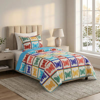 2-Piece Twin Quilt Set, Multicolor. view 2