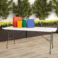 Indoor/Outdoor Portable Folding Table, Black, 2.5ft view 14