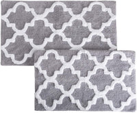2 Piece Bathroom Rug Set, 2'1" x 3'5" (Rectangular) view 17
