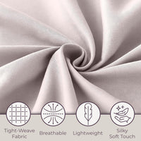 3-Piece Brushed Microfiber Twin Sheet Set, Purple view 16