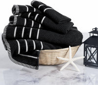 Towel Set - Combed Cotton Rice Weave Bathroom Accessories view 4