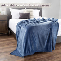 Flannel Fleece Blanket - 60x70 Oversized, Soft view 3