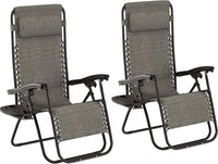 Zero Gravity Lounge Chairs- Set of 2 view 1