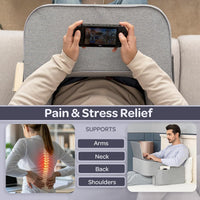 Reading Pillow for Gaming - Lap Desk Pillow with Arm Rests view 2