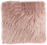 22 Plush Pillow Luxury Square Accent Pillow Insert and Shag view 6